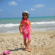 Анечка, Тунис 2106, пляж Hotel Safira Palms