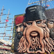 Турция, фото семьи Беляковых, Пиратский корабль Барбосса, 2018